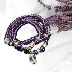 Purple Stretch Bracelet